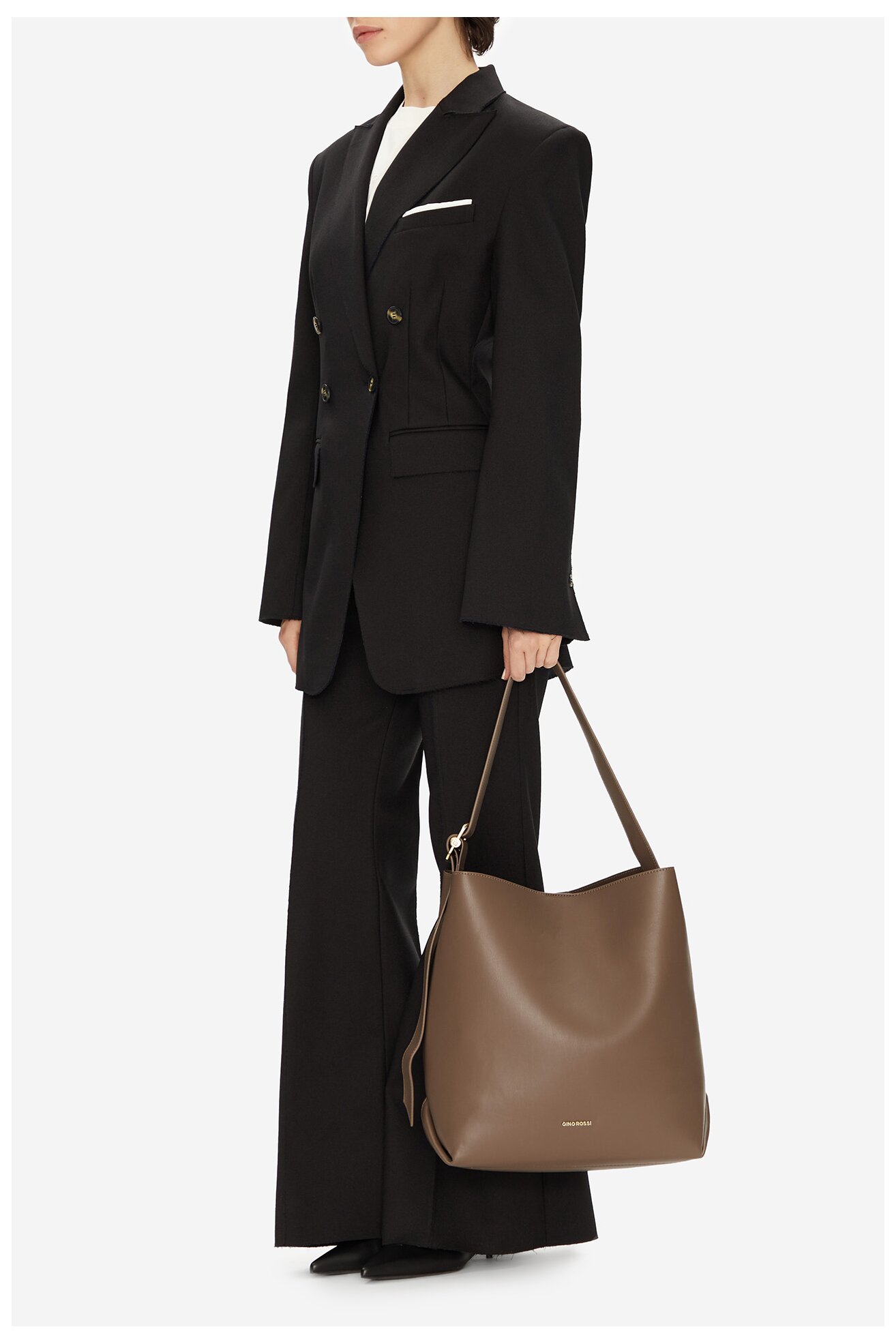 Geantă de mână Gino Rossi C-ANA-RX8786 ALUNITE