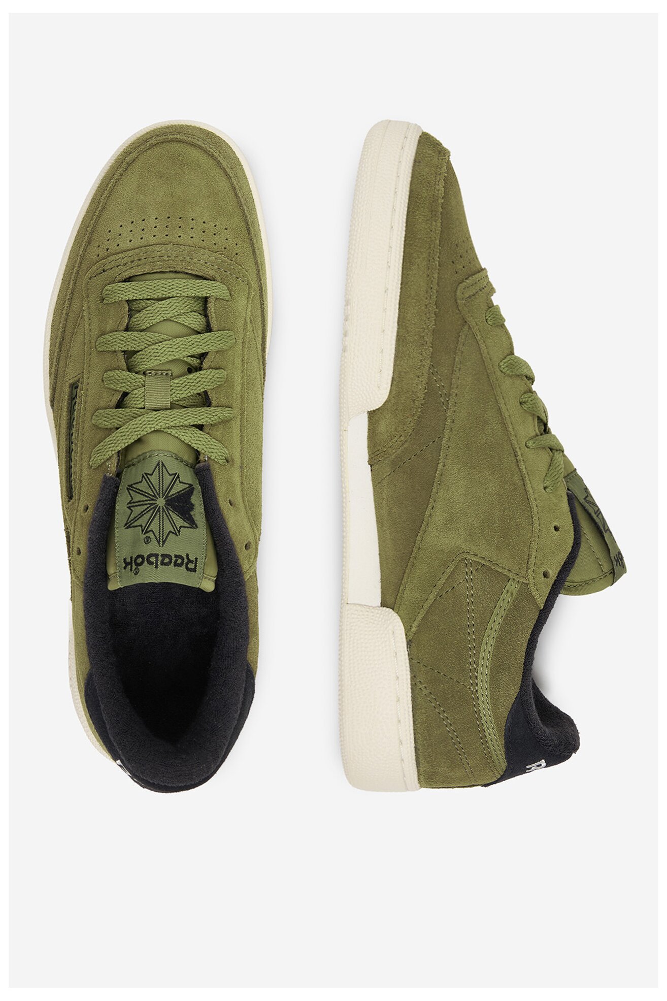 Obuwie sportowe Reebok EO-CLUB C 85 VINTAGE 100244652 Zielony