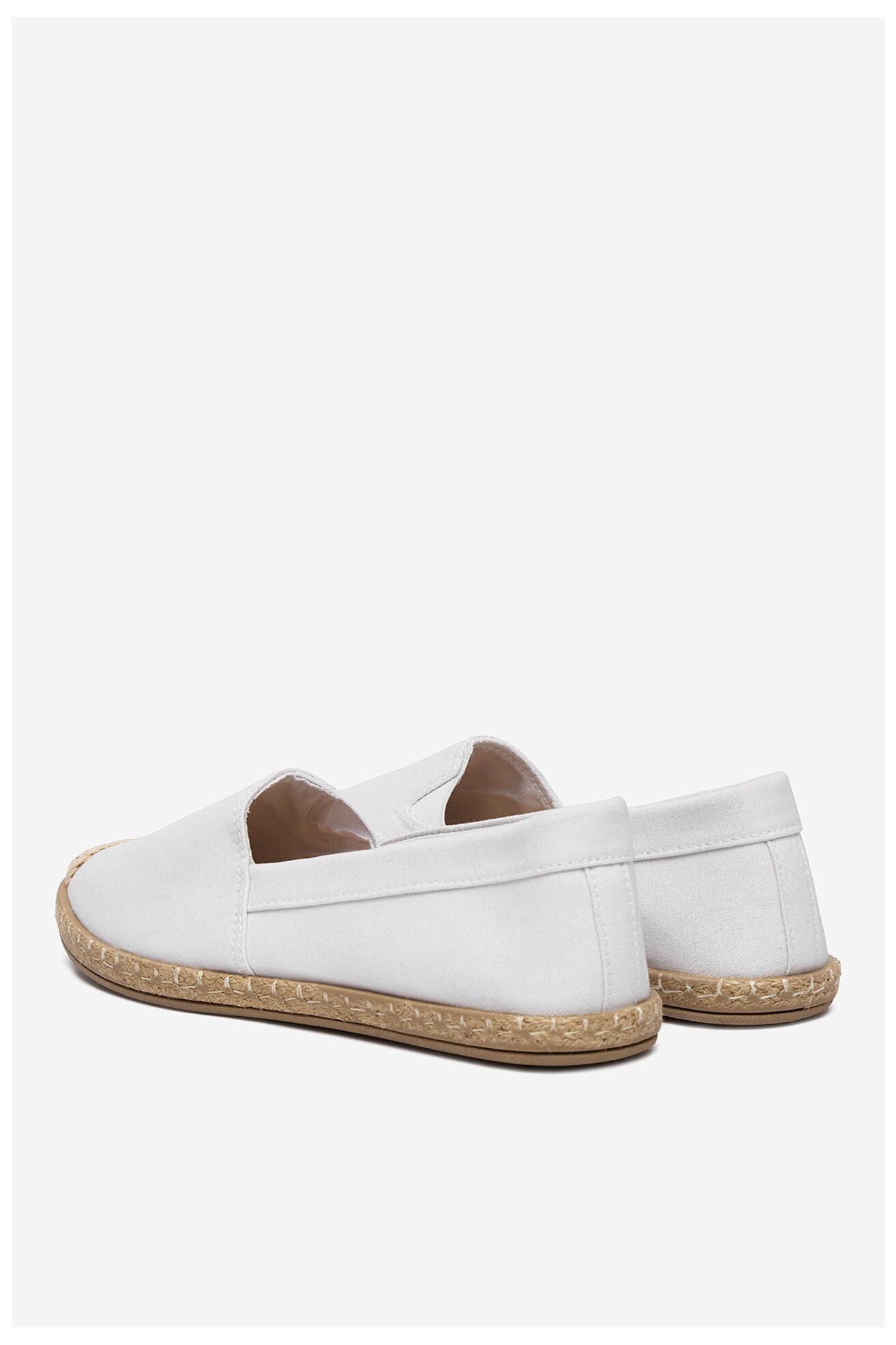 Espadryle Jenny CEO-WSK1609-20 Biały