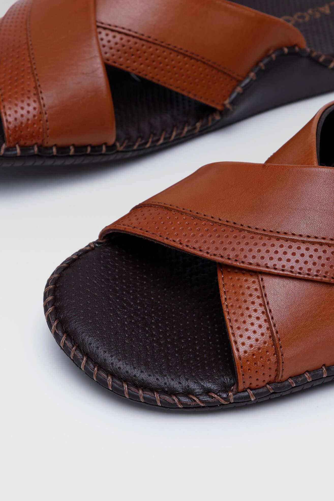 Klapki Lasocki for men 1855 Camel