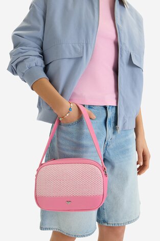 Сумка З Ремінцем ROXY CEO-ROXY-L-001-09 РОЖЕВИЙ