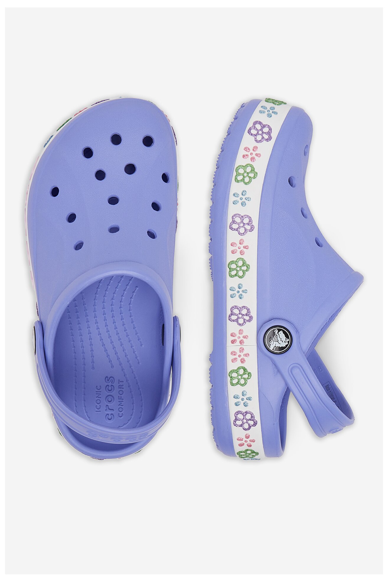 Uszodai papucs Crocs C-BAYABAND CLOG K 211302-5PY LILA