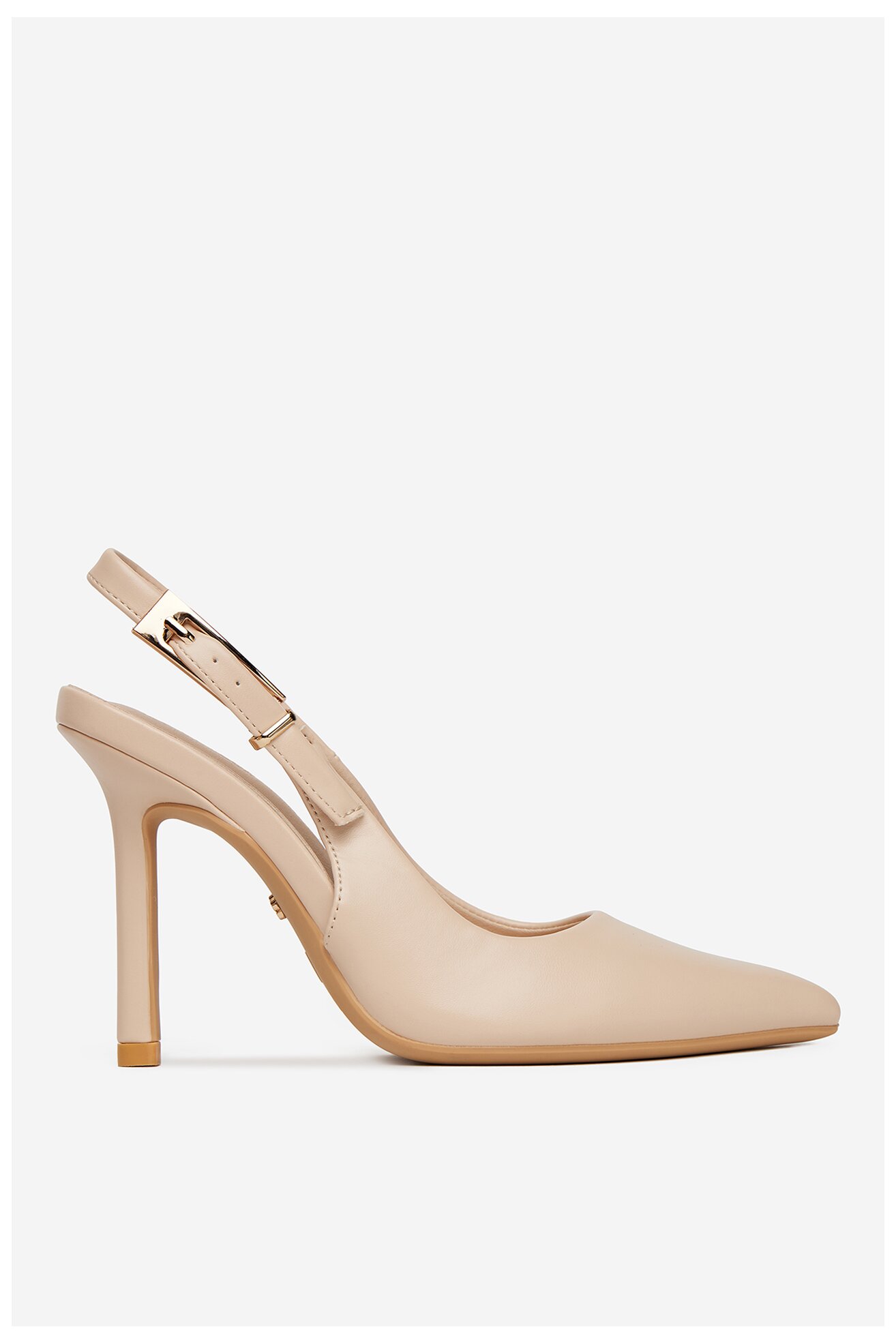 Pantofi cu toc DeeZee 6-705-8 BEJ