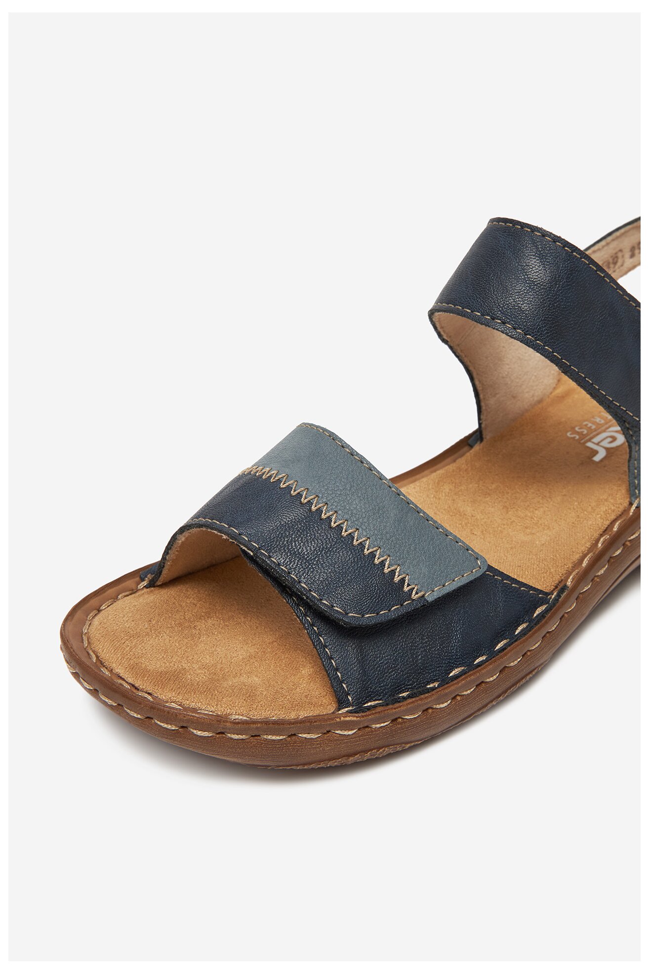 Sandały Rieker V2860-14 Granatowy