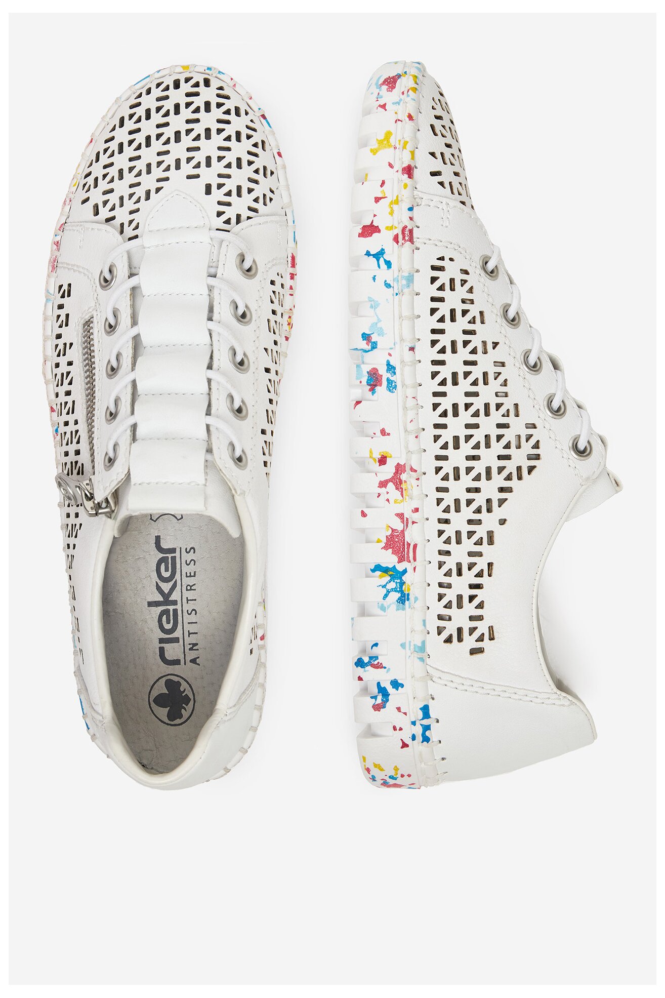 Сникърси Rieker M2357-80 БЯЛ