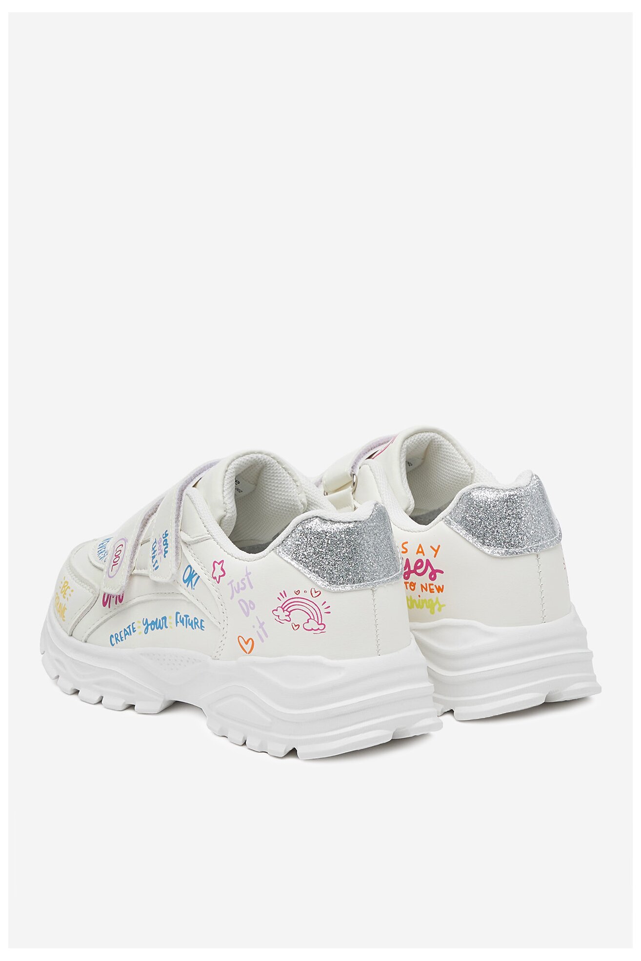 Sneakerși DeeZee CEO-AVO-19627-002 ALB