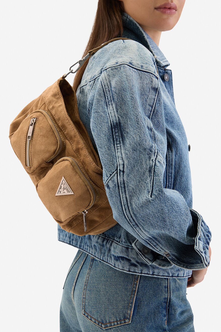 
                Сумка З Ремінцем GUESS JEANS СВІТЛО-БЕЖЕВИЙ - 5906751878101