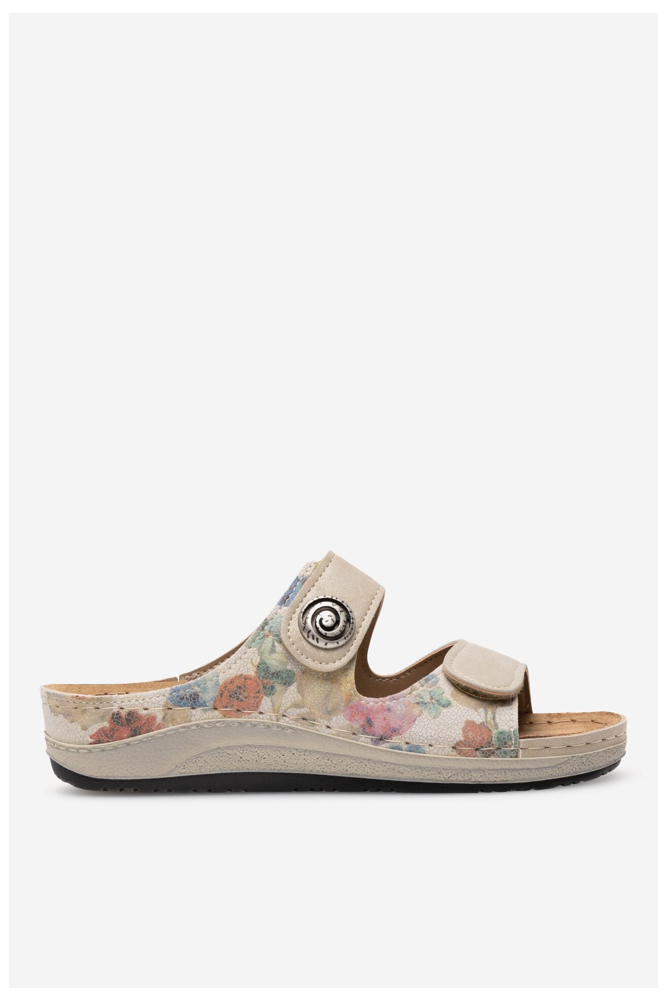 Klapki Inblu PF010100 Złoty