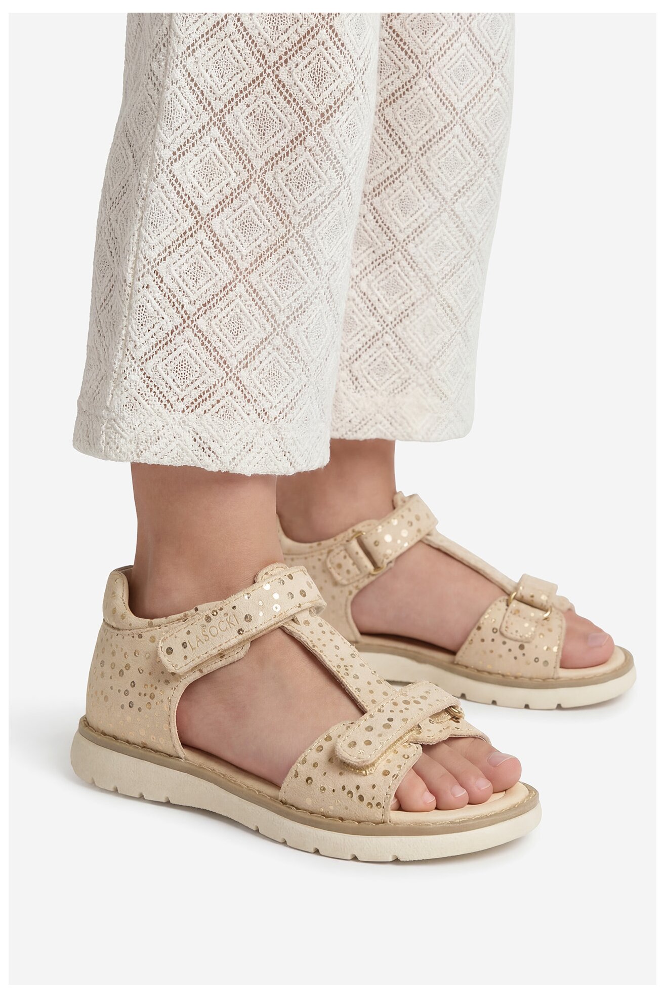 Сандалі Lasocki Kids CEO-CI12-3044-50 ЗОЛОТИЙ