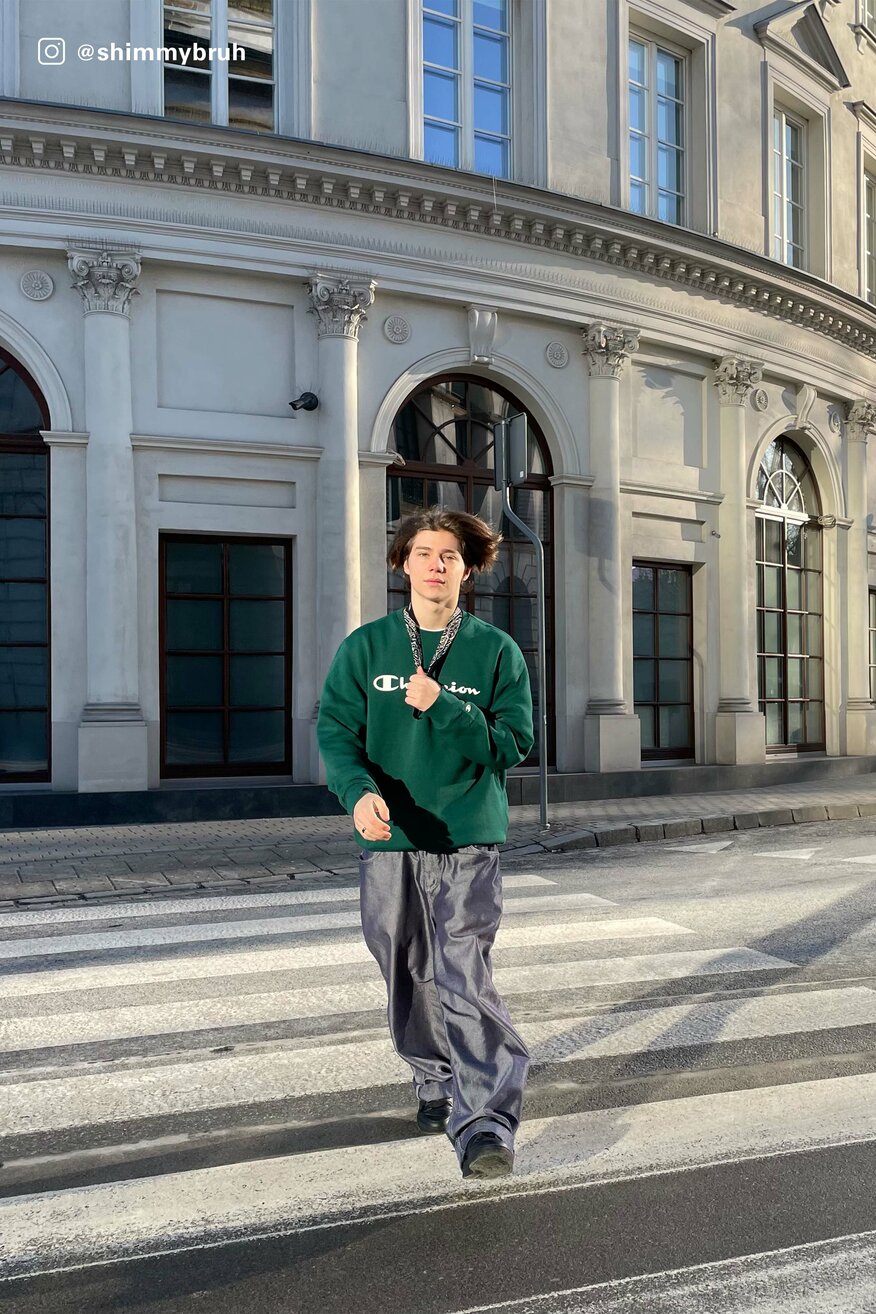 Champion - Bluza zielona - 5904248073848