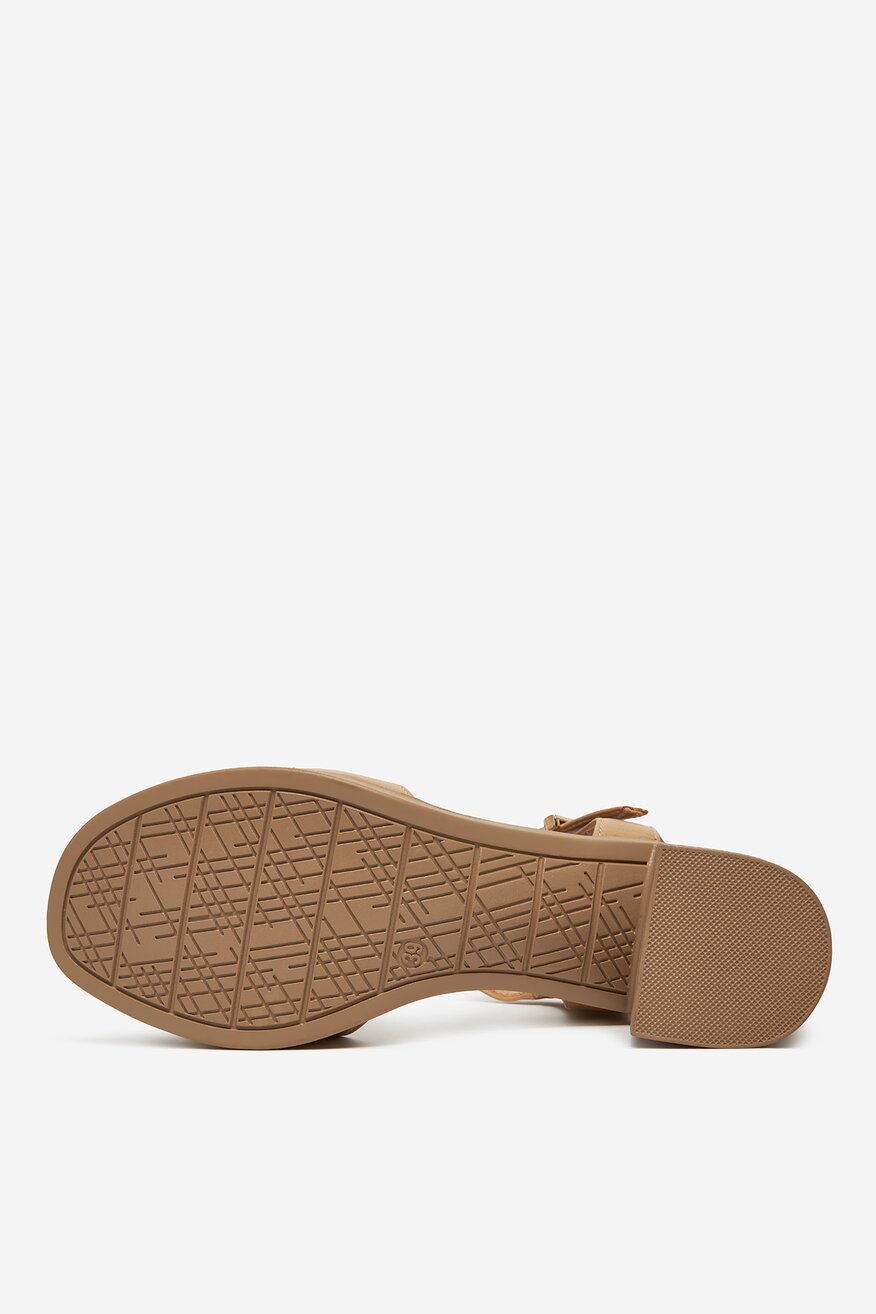Sandály Clara Barson CAMEL - 5903698732831
