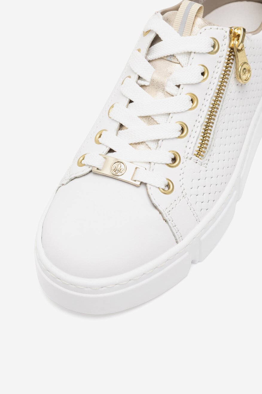 
                Rieker - Sneakersy skórzane - 2230074037598