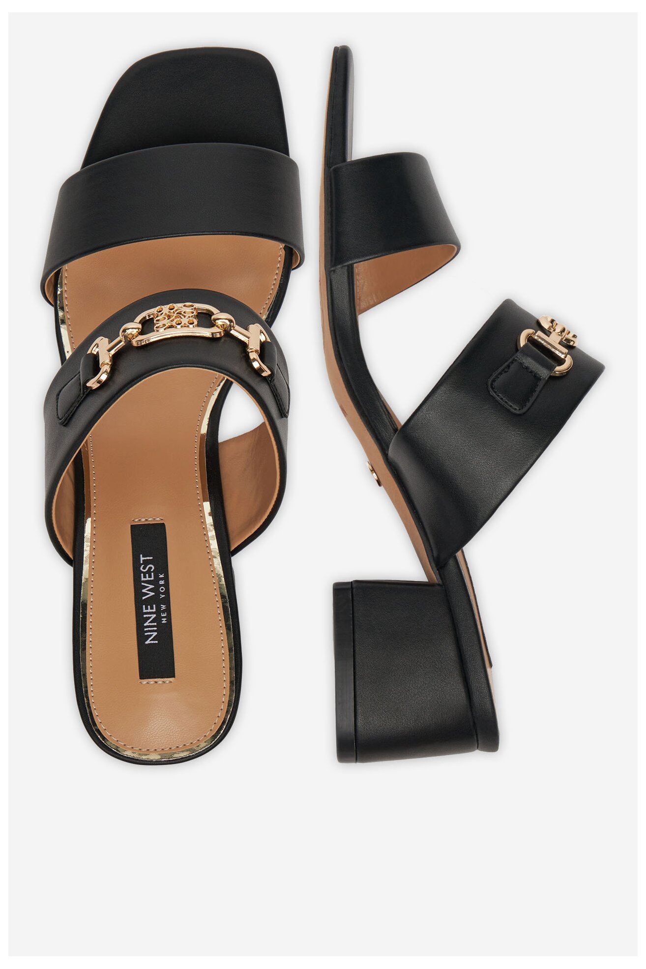 Șlapi NINE WEST 2560-01 NEGRU