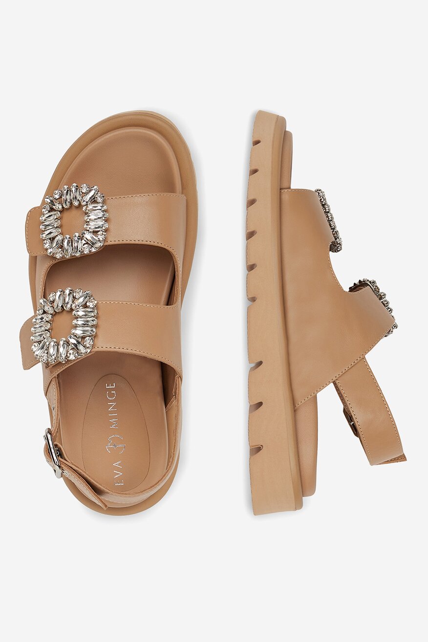 
                Сандалі EVA MINGE БЕЖЕВИЙ - 5903698602509