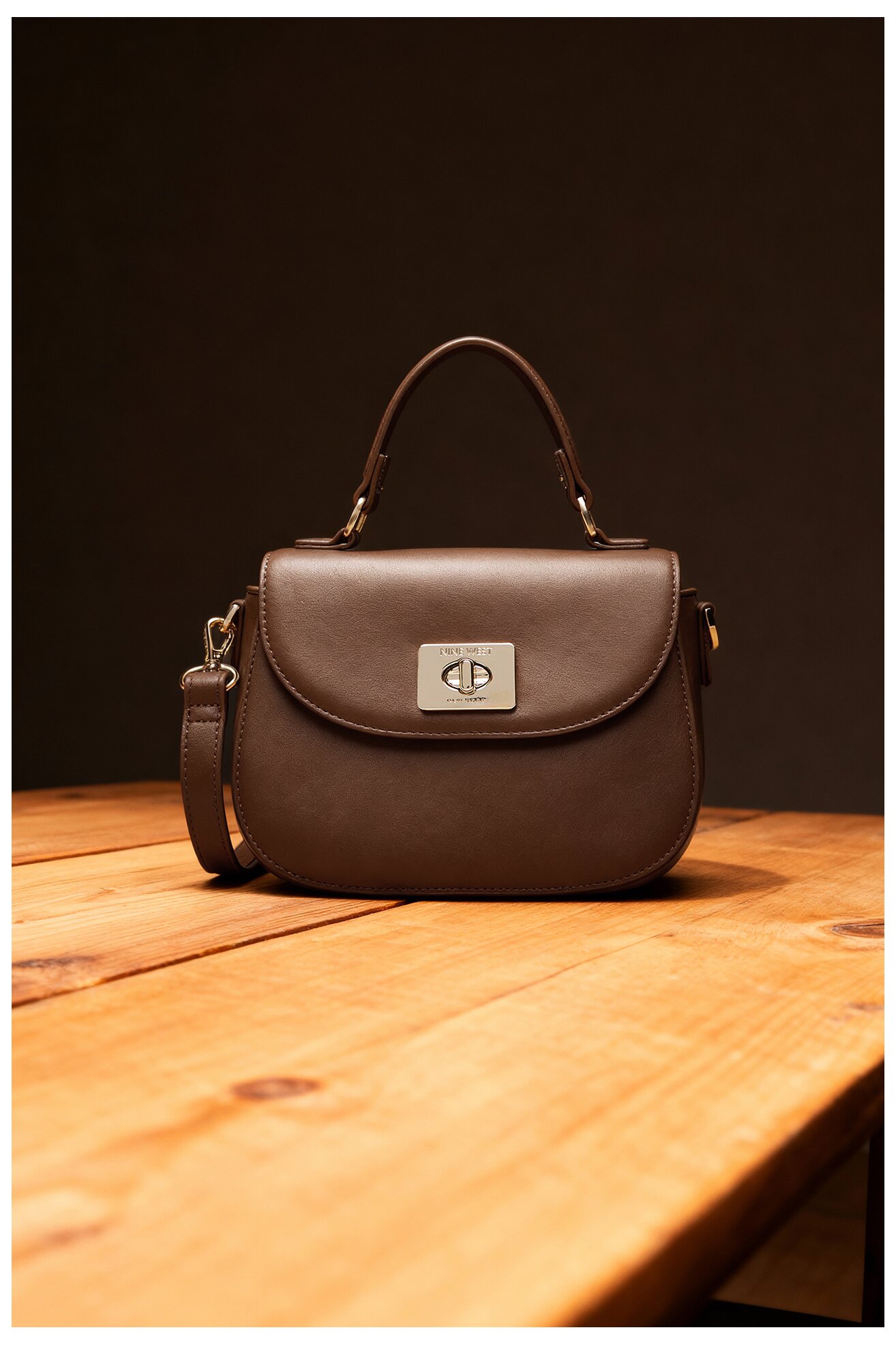 Kézitáska NINE WEST CEO-TENNESSEE-LDA8205 BARNA