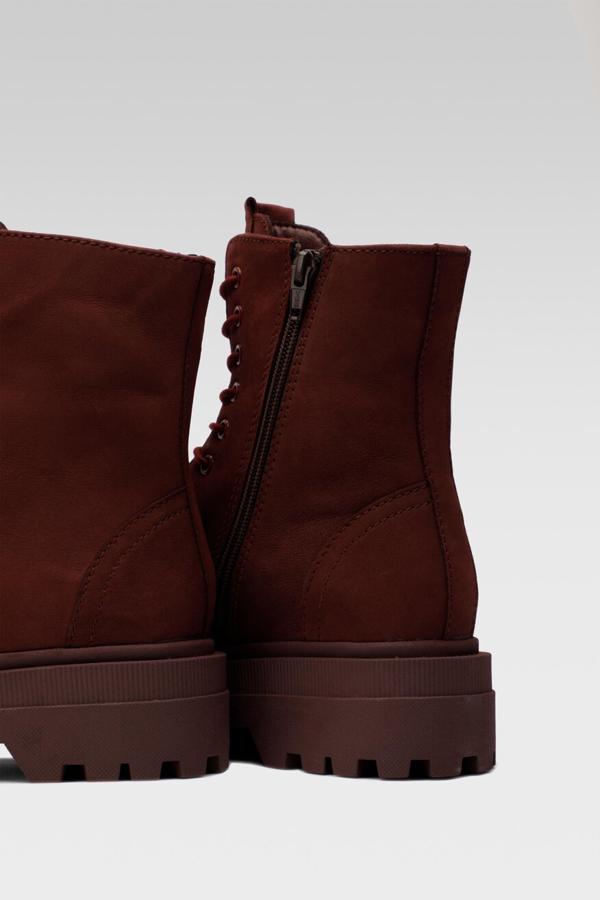 
                Lasocki - Trzewiki skórzane ocieplane - 5904248880040