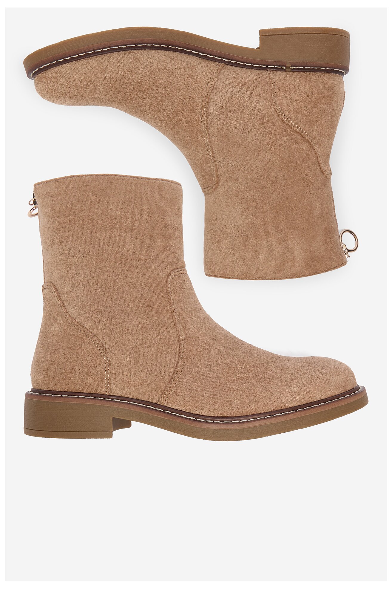 Kotníková obuv Clara Barson CEO-WS2169-04 BÉŽOVÁ