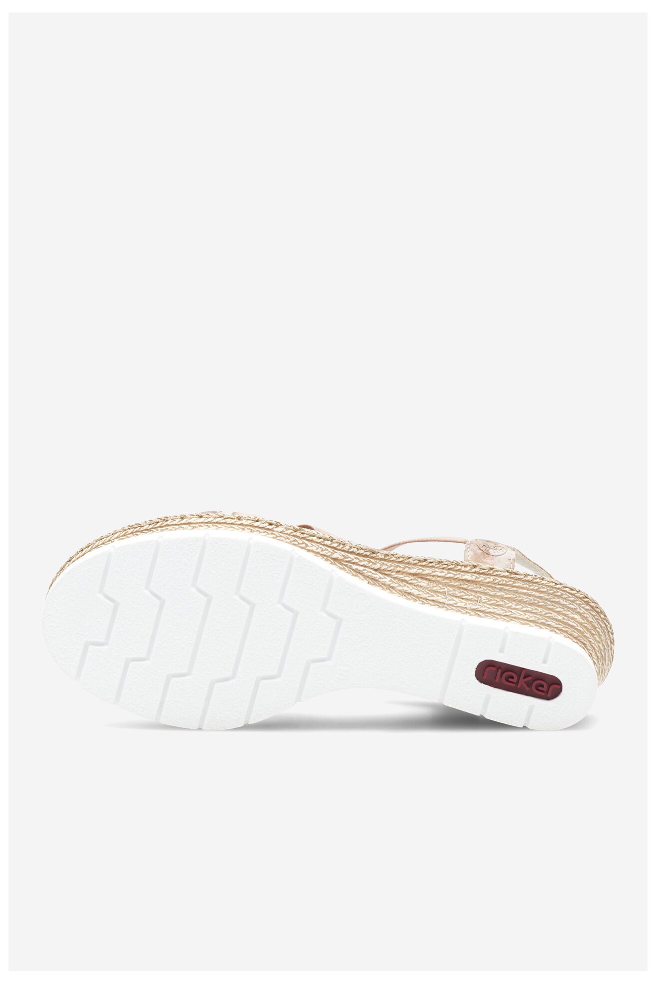 Szandál Rieker 619B2-31 RÓZSASZÍN