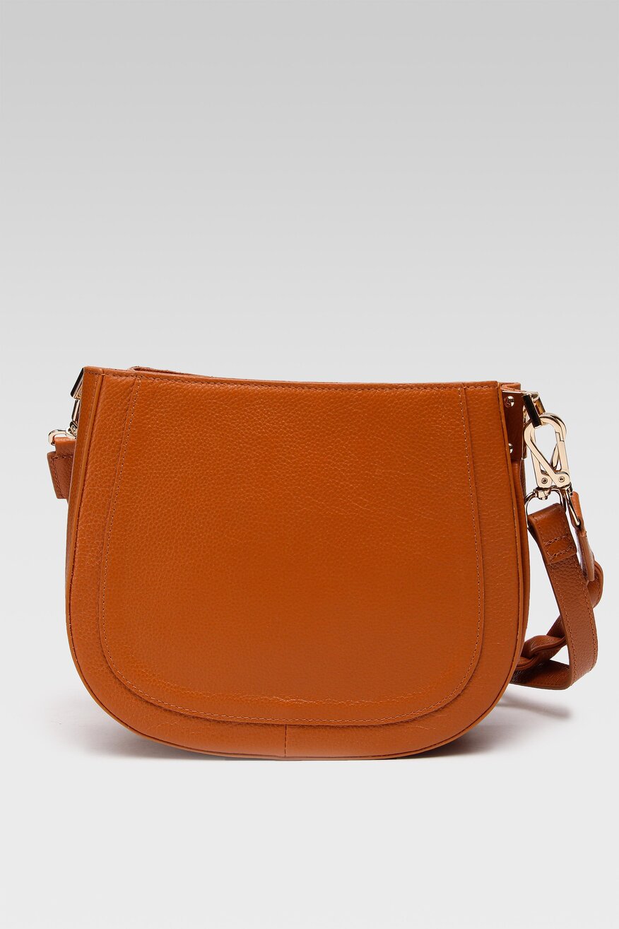 
                Lasocki - Torebka skórzana brązowa - 5904248450939