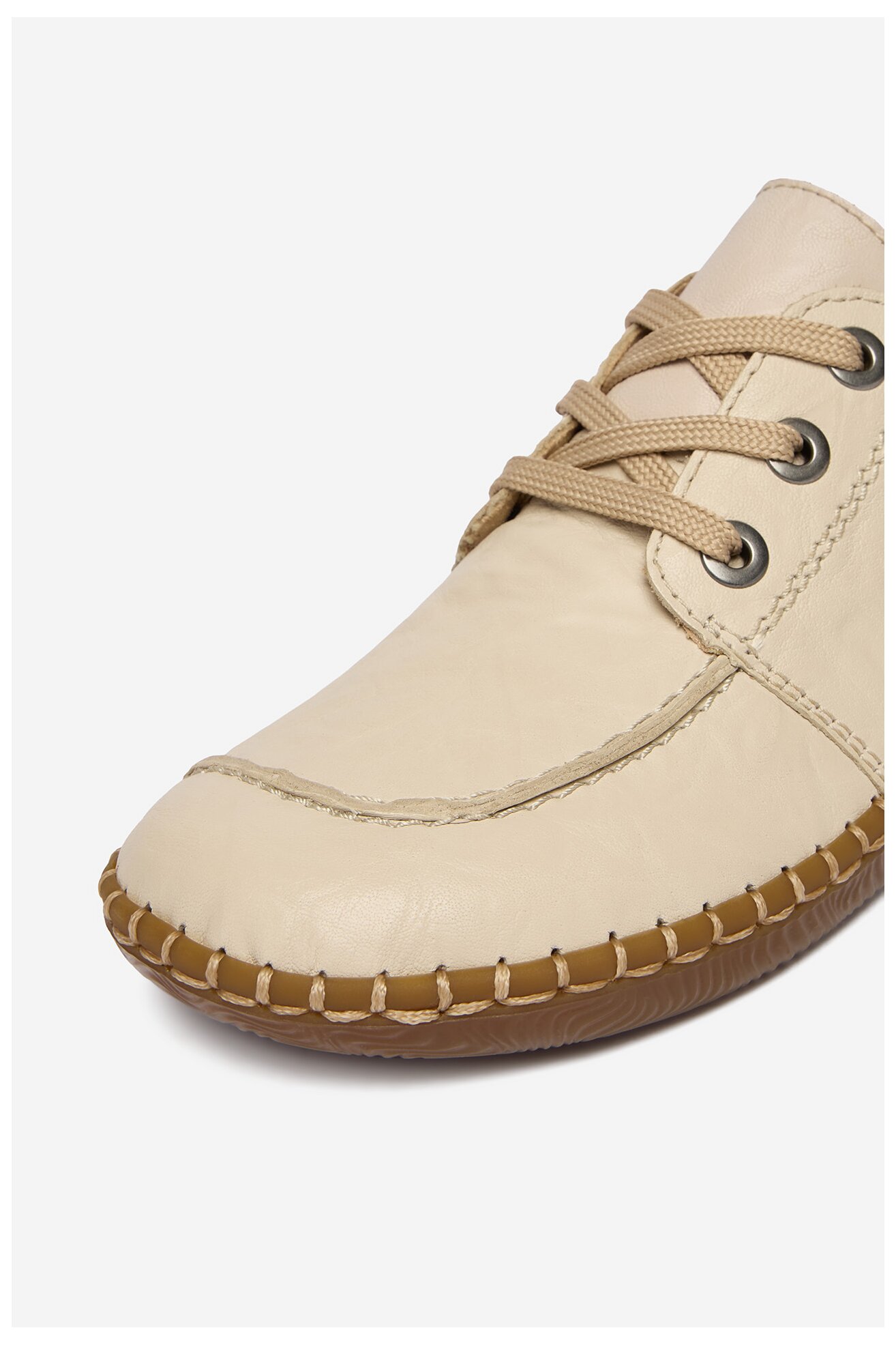 Половинки обувки Rieker CEO-N2402-60 СВЕТЛОБЕЖОВ