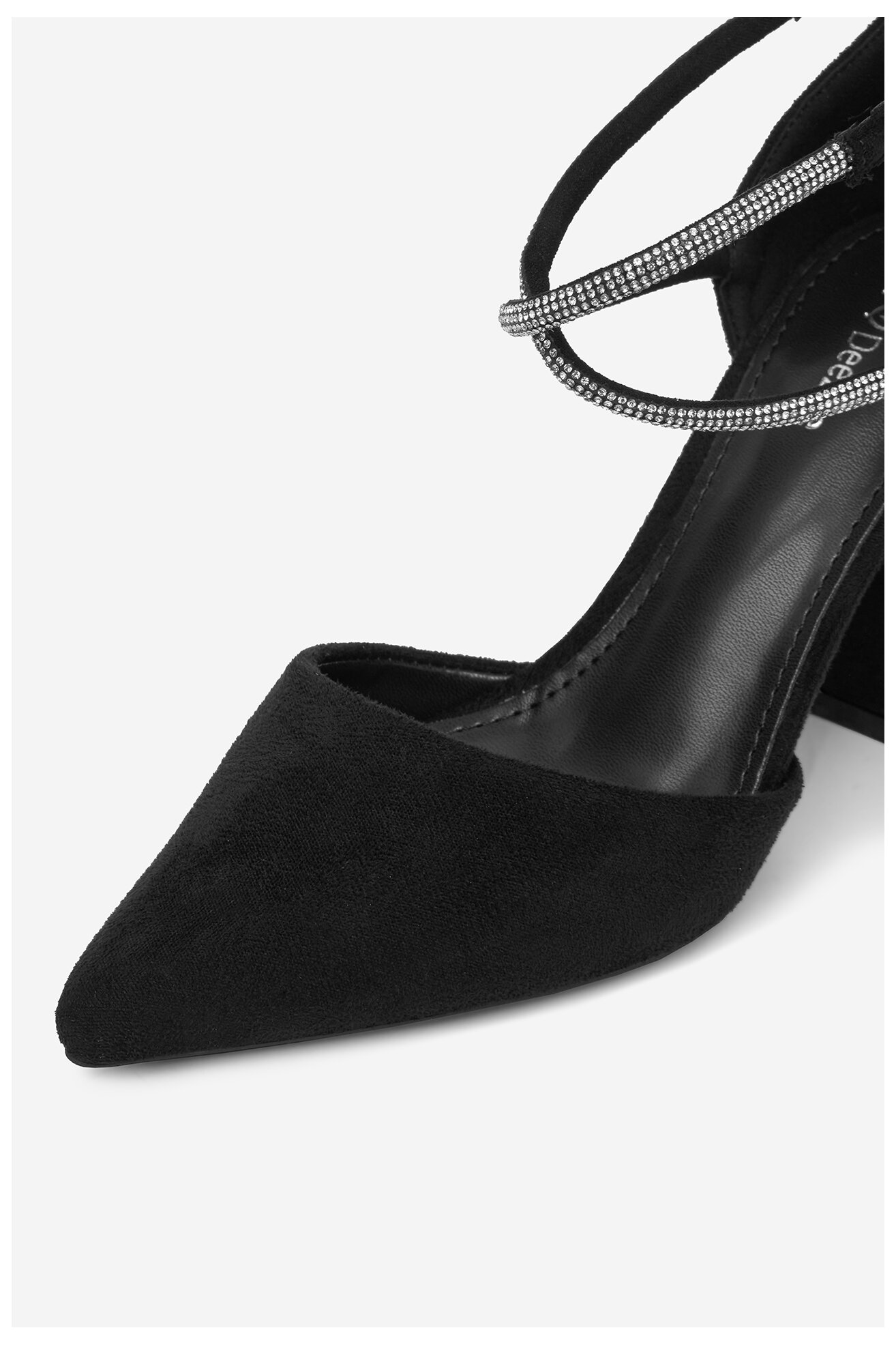 Czółenka DeeZee BG-88416-1 Czarny