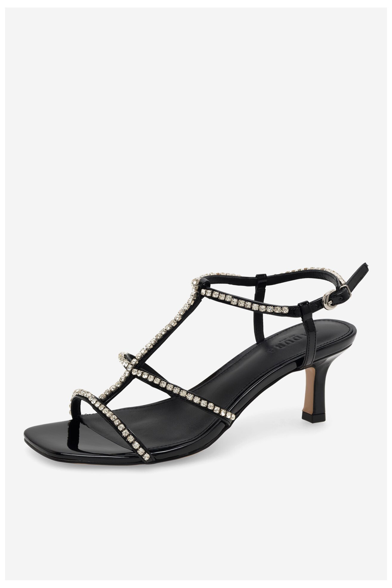 Sandały Badura JUSTINE-21723-115 Czarny