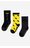 Čarape Batman ACCCS-AW24-223WBBAT (3-PACK) CRNA