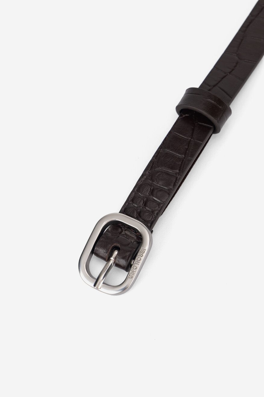 Női öv Gino Rossi SÖTÉTBARNA - 5905588632122