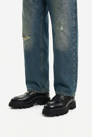 Мокасини G-STAR RAW EO-ROWHIDE-01 MI08 ЧОРНИЙ