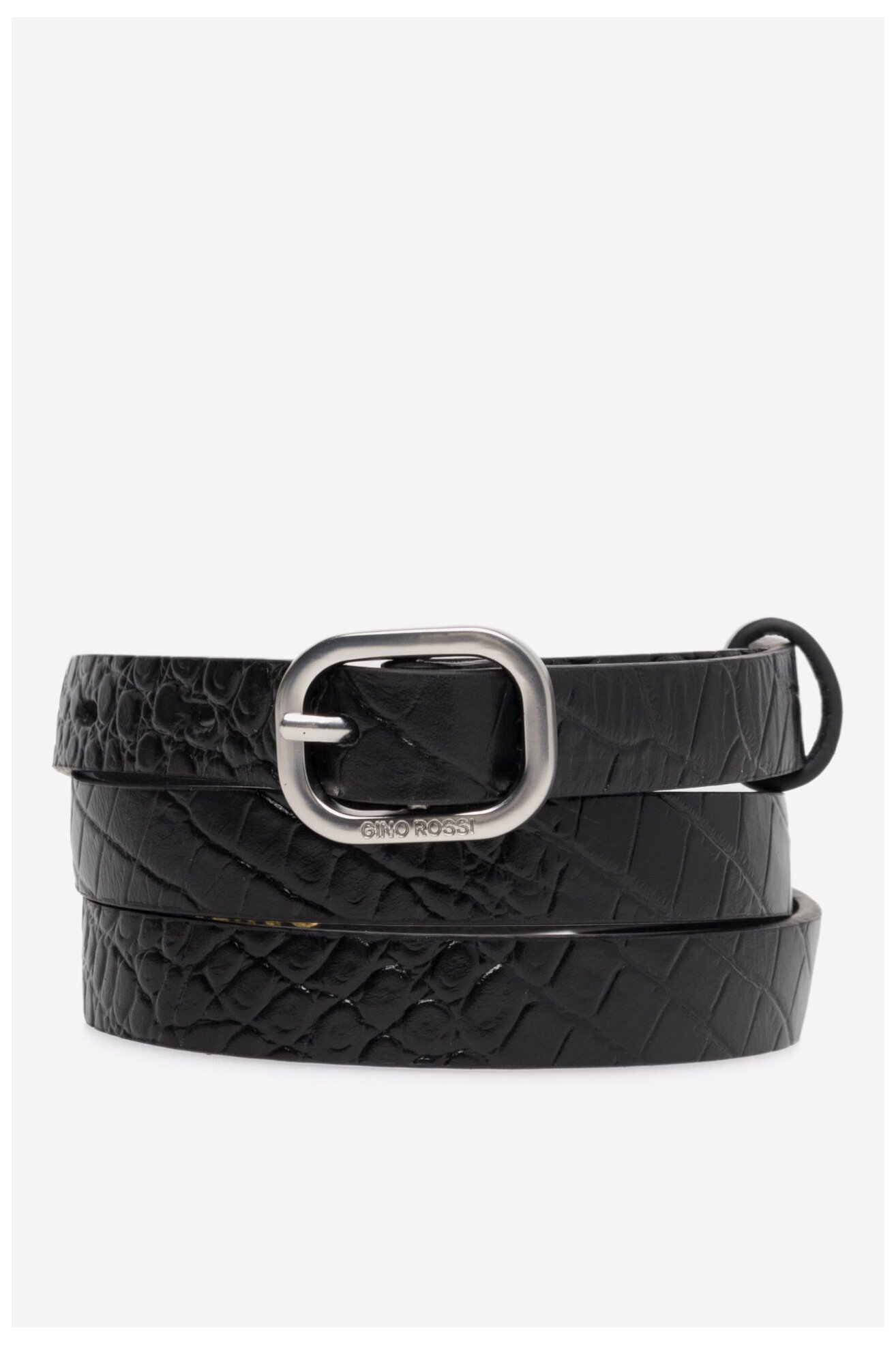 Női öv Gino Rossi BLYL23006 FEKETE