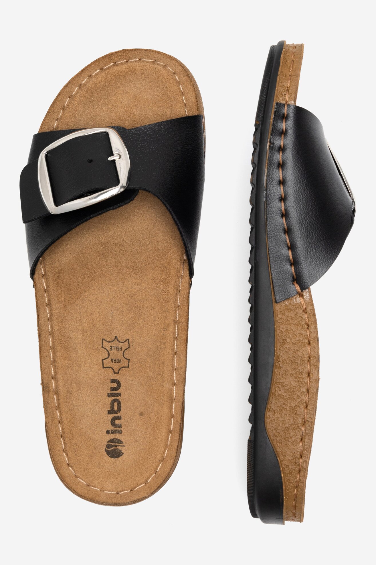 Klapki Inblu AA025J01 Czarny