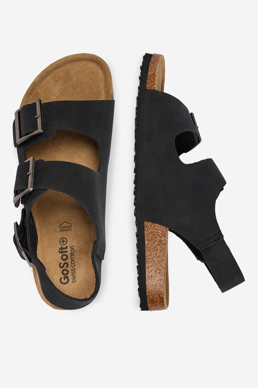 
                Go Soft - Sandały skórzane - 5907964100003