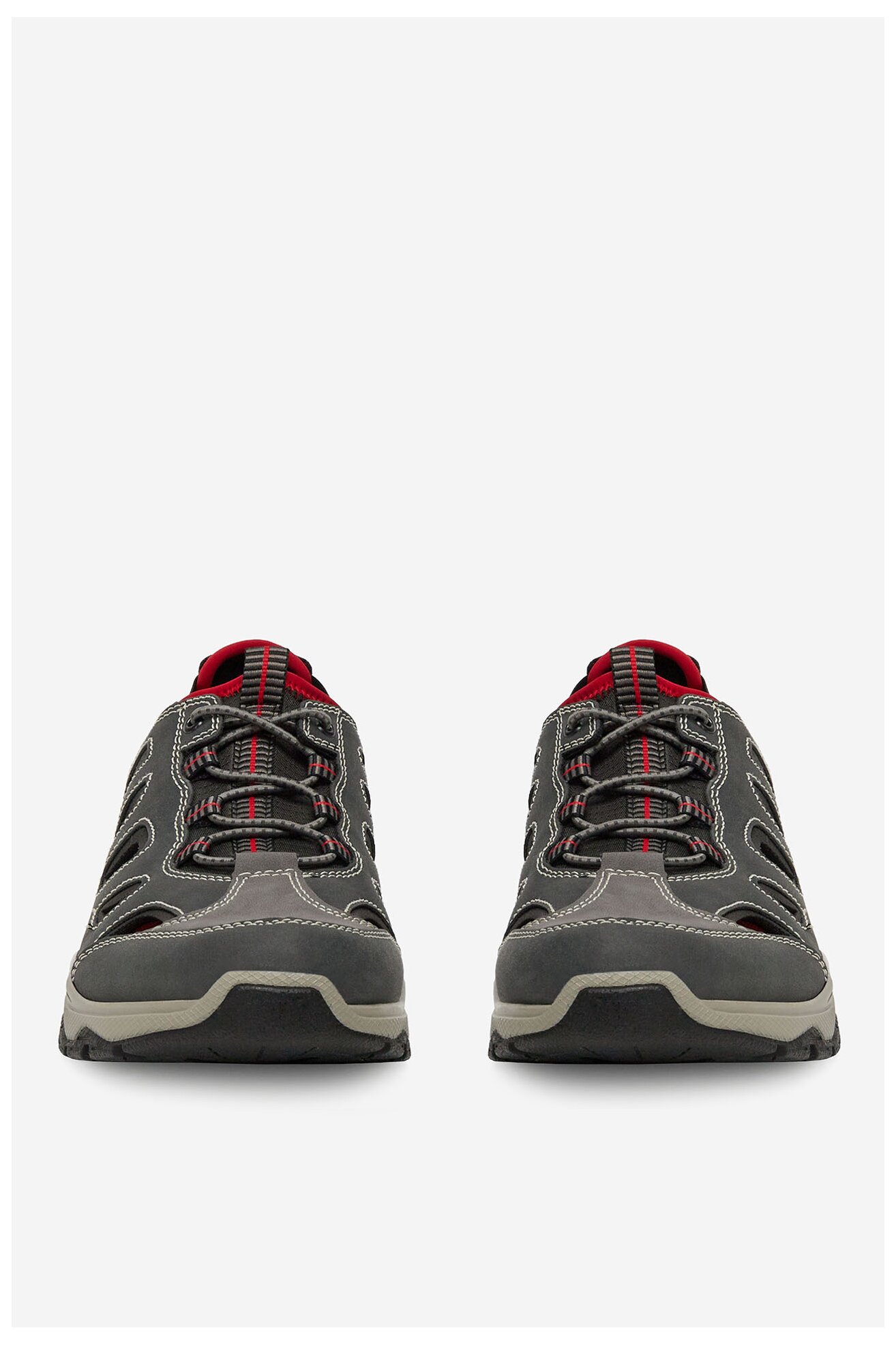 Półbuty Rieker B8366-45 Szary