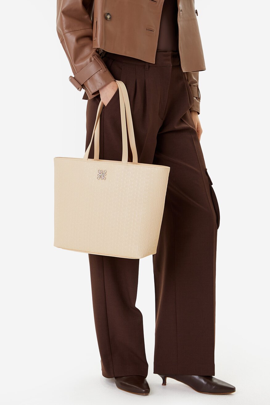 Дамска чанта NINE WEST БЕЖОВ - 5906751396353