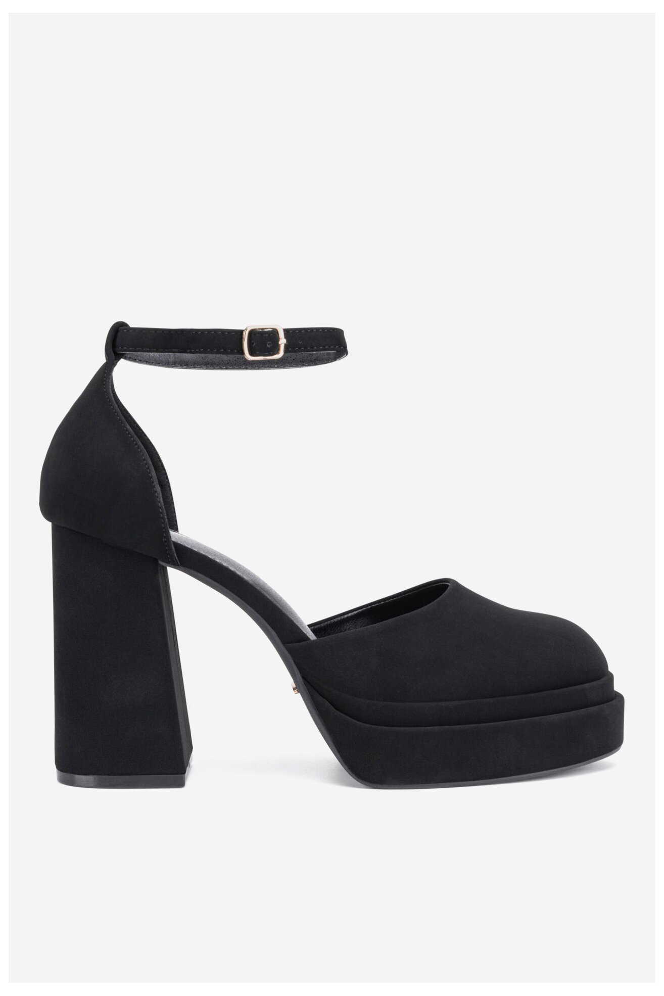 Pantofi cu toc DeeZee LW85478-6 NEGRU