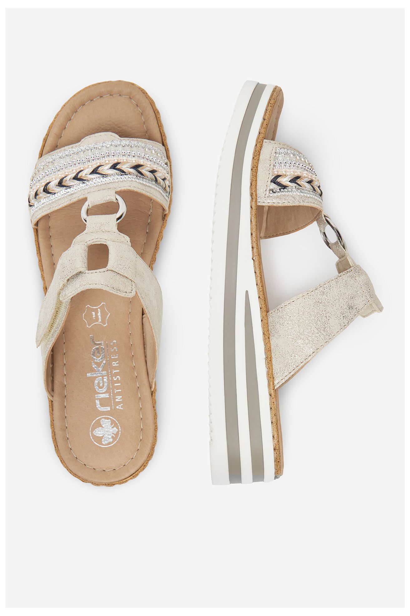 Джапанки Rieker CEO-V02M6-60 ЗЛАТИСТ