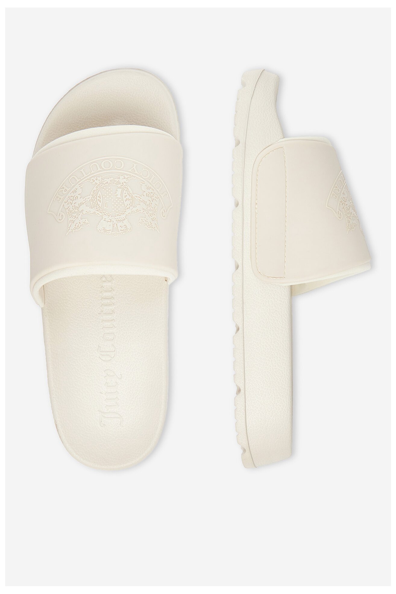 Klapki basenowe Juicy Couture PJC3 Kremowy