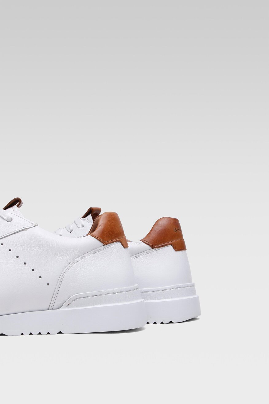 
                Badura - Skórzane półbuty pastelowe - 5904248779047