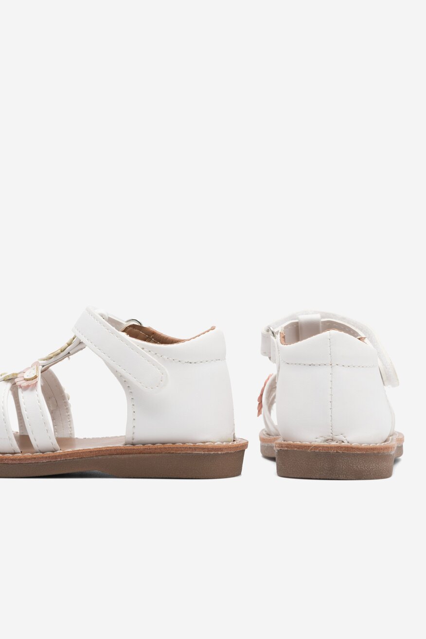 
                Nelli Blu - Sandały białe - 5904862821658