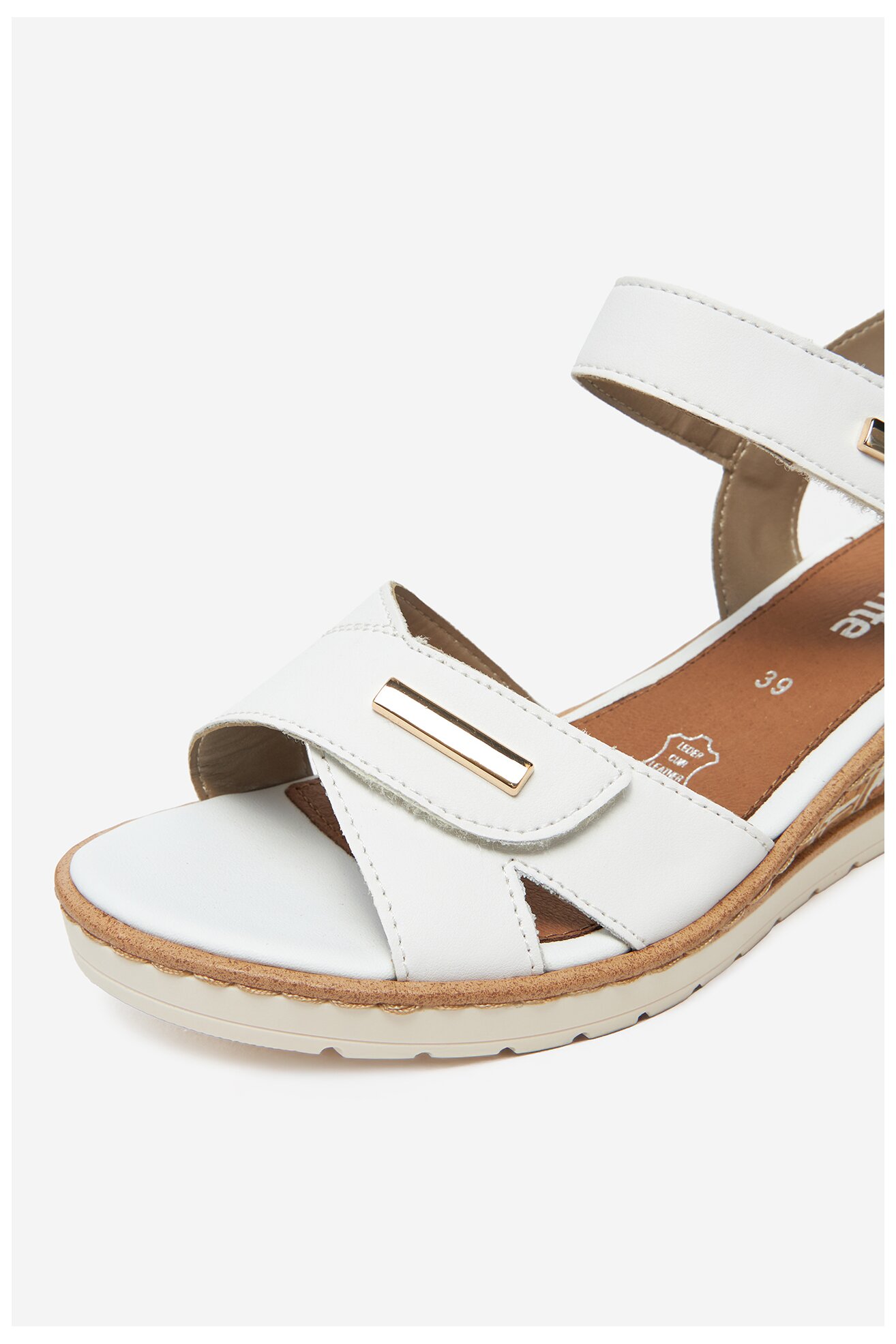 Sandały Remonte CEO-R6266-80 Biały