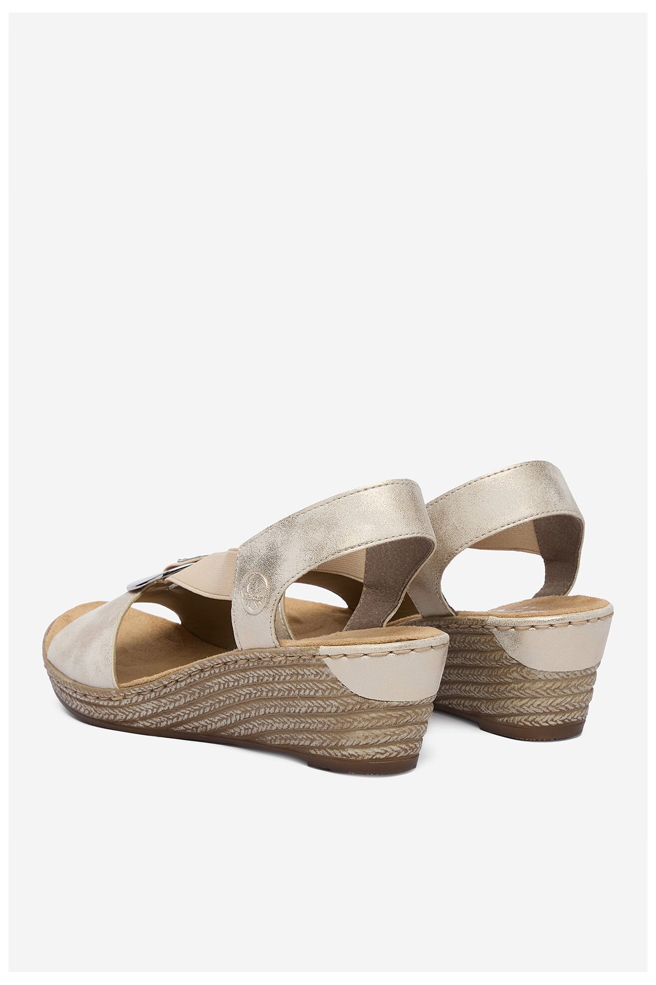 Sandały Rieker CEO-624H6-60 Beżowy