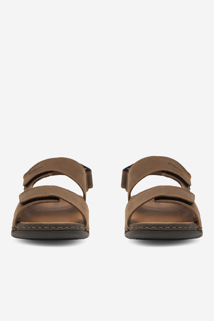 
                Rieker - Skórzane sandały - 2230056152141