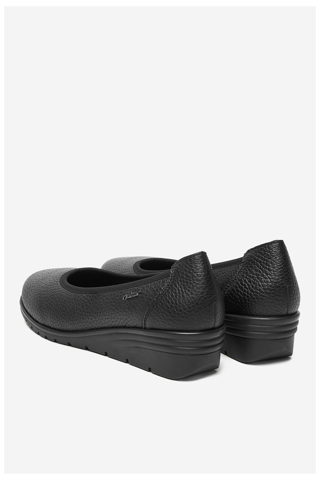 Baleriny Rieker L5360-00 FEKETE