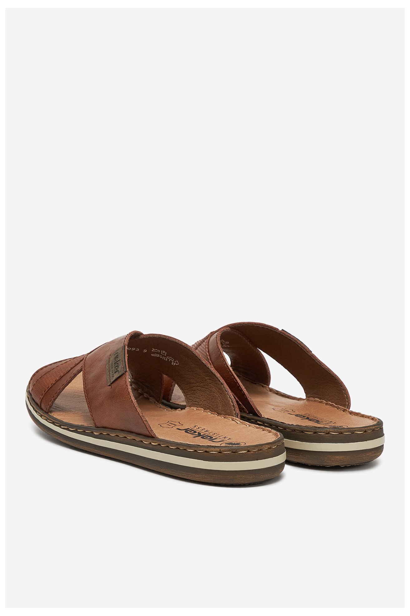 Klapki Rieker CEO-21082-24 Brązowy