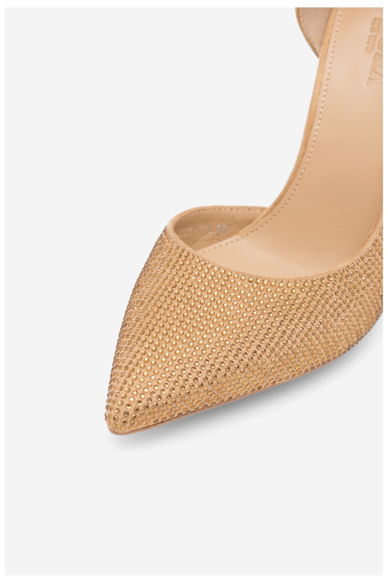 Czółenka Badura LUGO-V325-701 Złoty