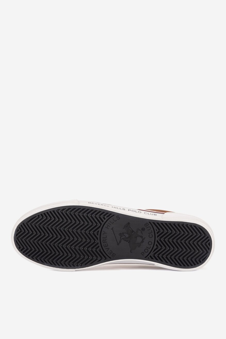 
                Vászoncipő Beverly Hills Polo Club BARNA - 5905588836247