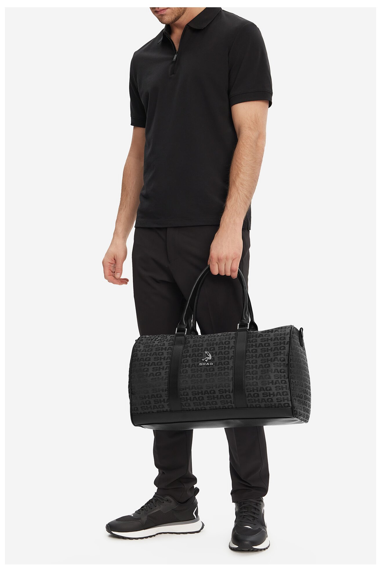 Férfi táska SHAQ SHAQ-P-002-07 FEKETE