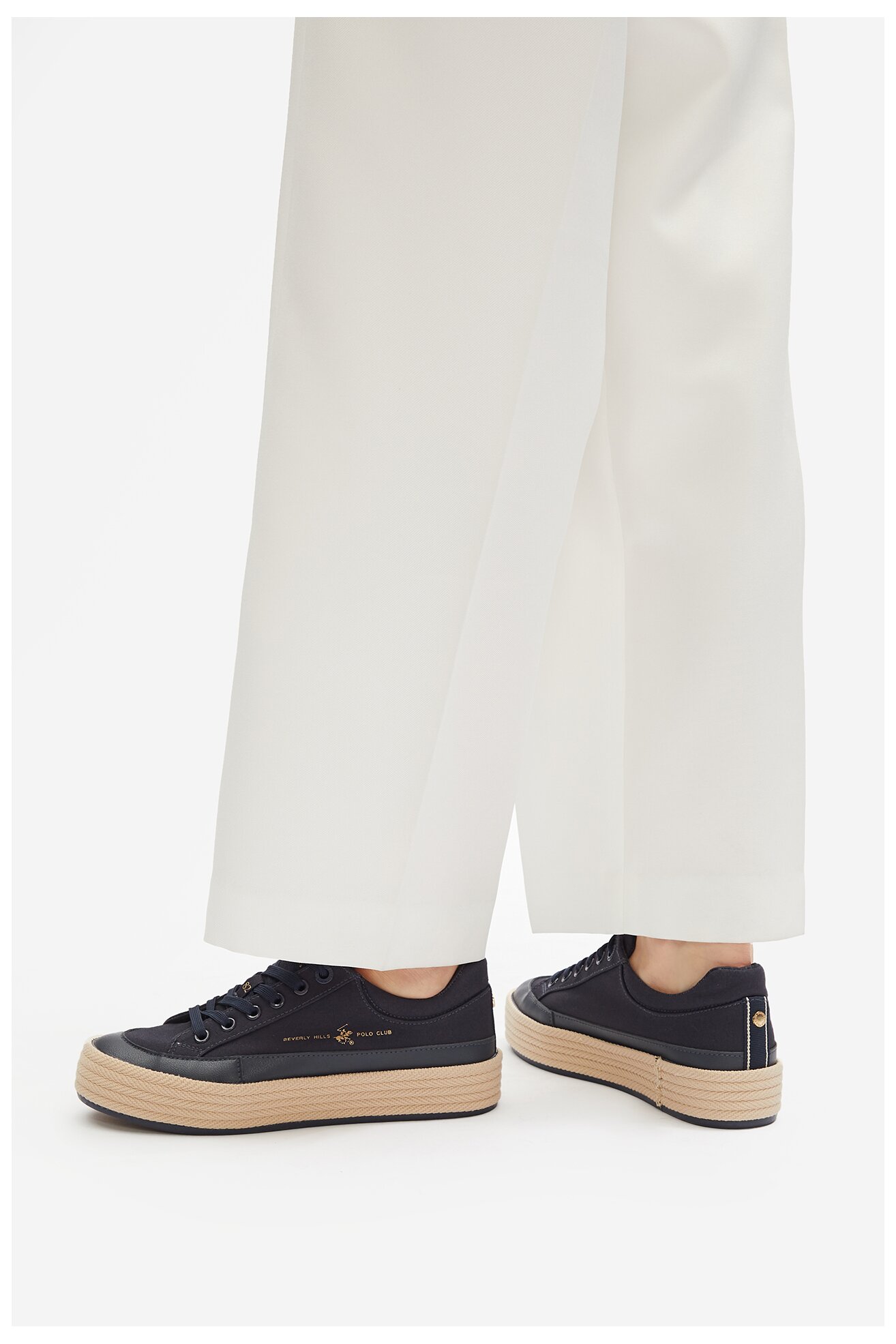 Espadrille Beverly Hills Polo Club WSS21536-01 SÖTÉTKÉK