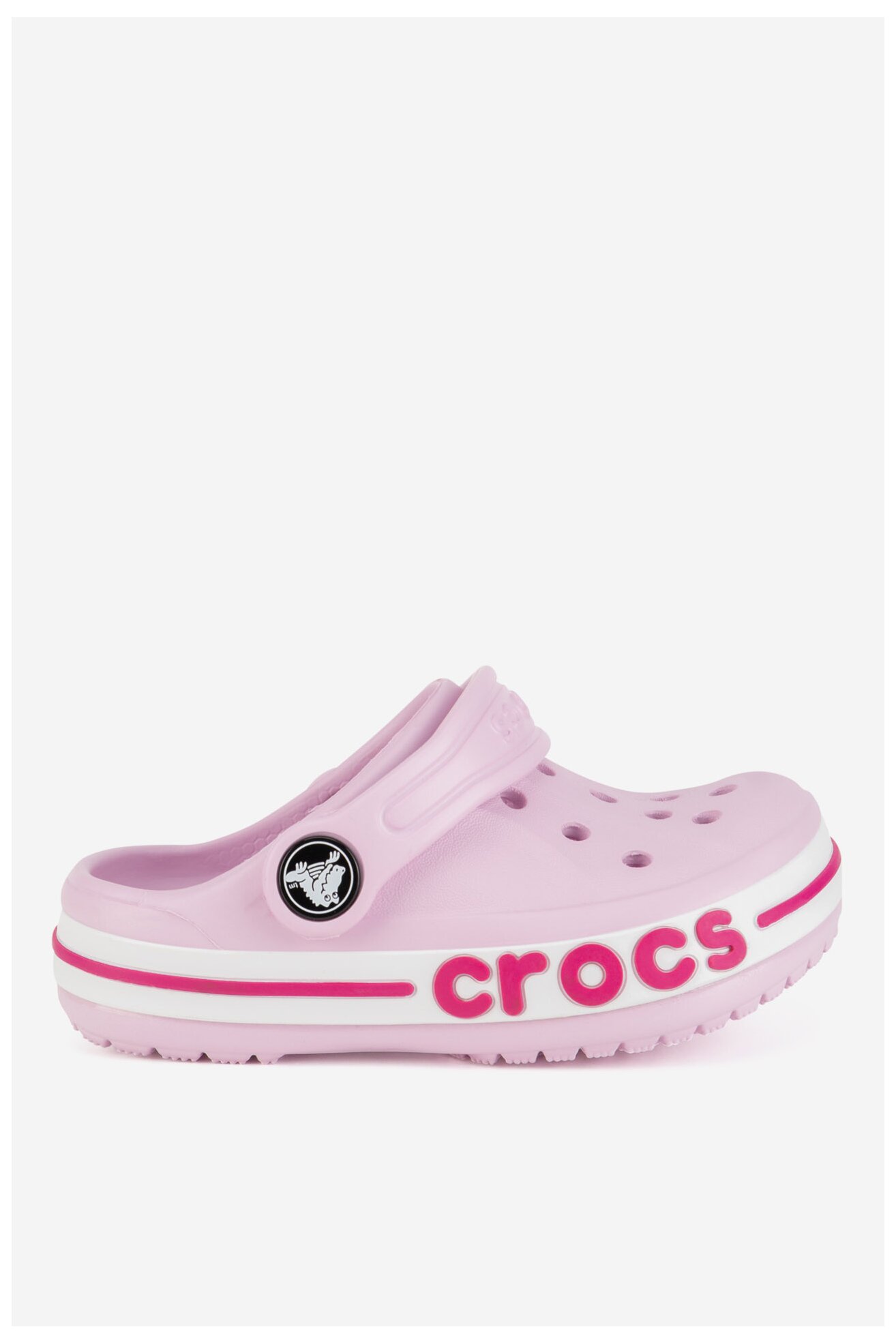 Klapki basenowe Crocs C-BAYABAND CLOG T 207018-6TG Różowy