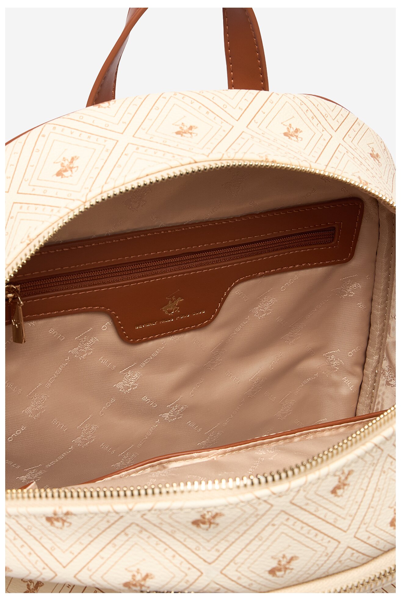 Hátizsák Beverly Hills Polo Club CEO-BHPC-S-002-07 BÉZS